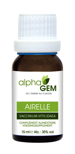 Airelle (Vaccinium vitis idaea)15ml Bio